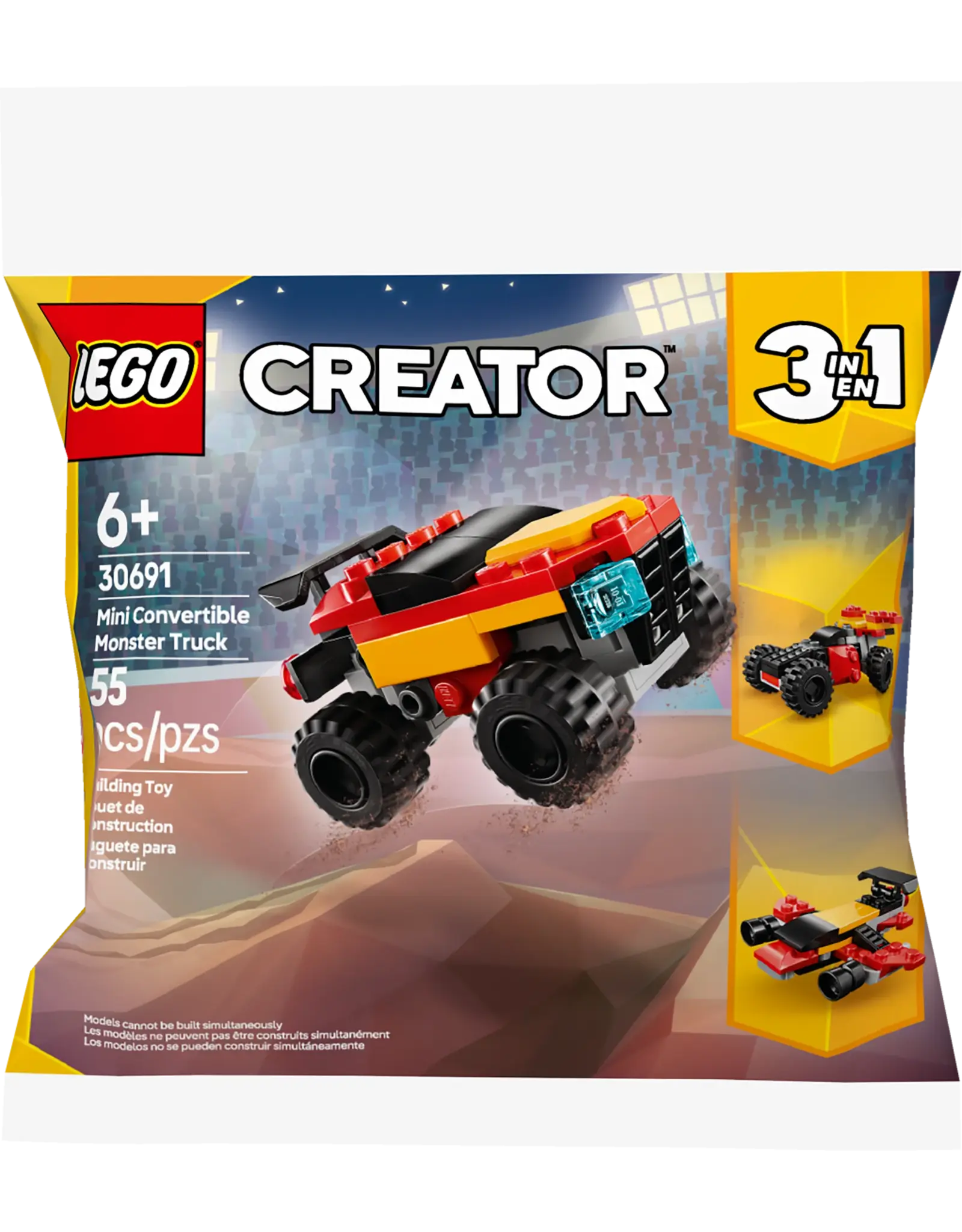 Lego Mini Convertible Monster Truck