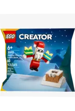 Lego Christmas Chimney Fun with Santa
