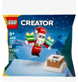 Lego Christmas Chimney Fun with Santa