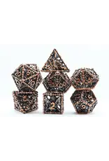 Foam Brain Grim Scythe: Copper - Metal RPG Dice Set