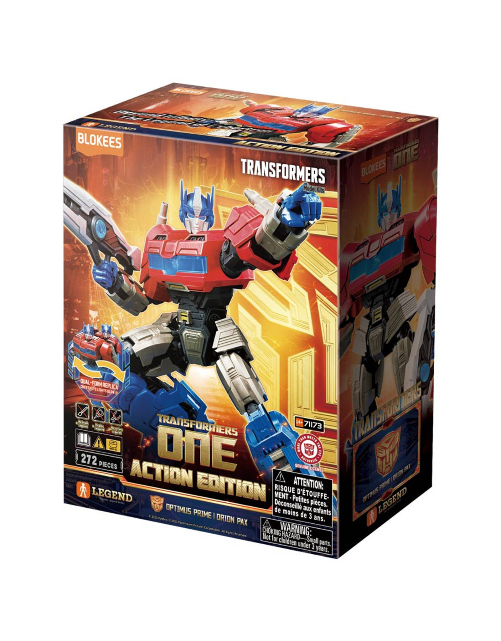 Blokees Blokees: Transformers: Action Edition: ONE Optimus Prime