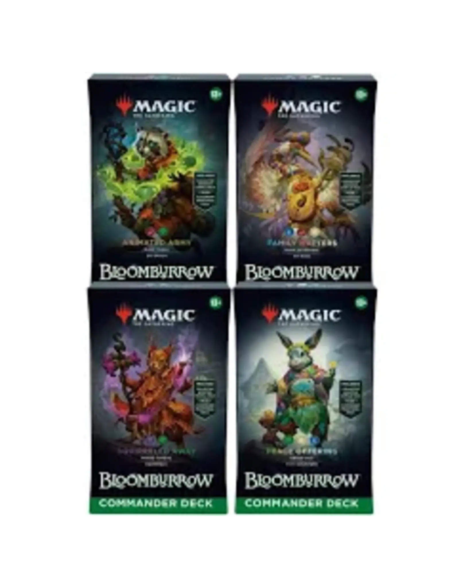 Magic Magic the Gathering CCG: Bloomburrow Commander Deck Carton (4)