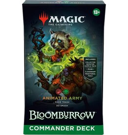 Magic Magic the Gathering CCG: Bloomburrow Commander Deck: Animated Army