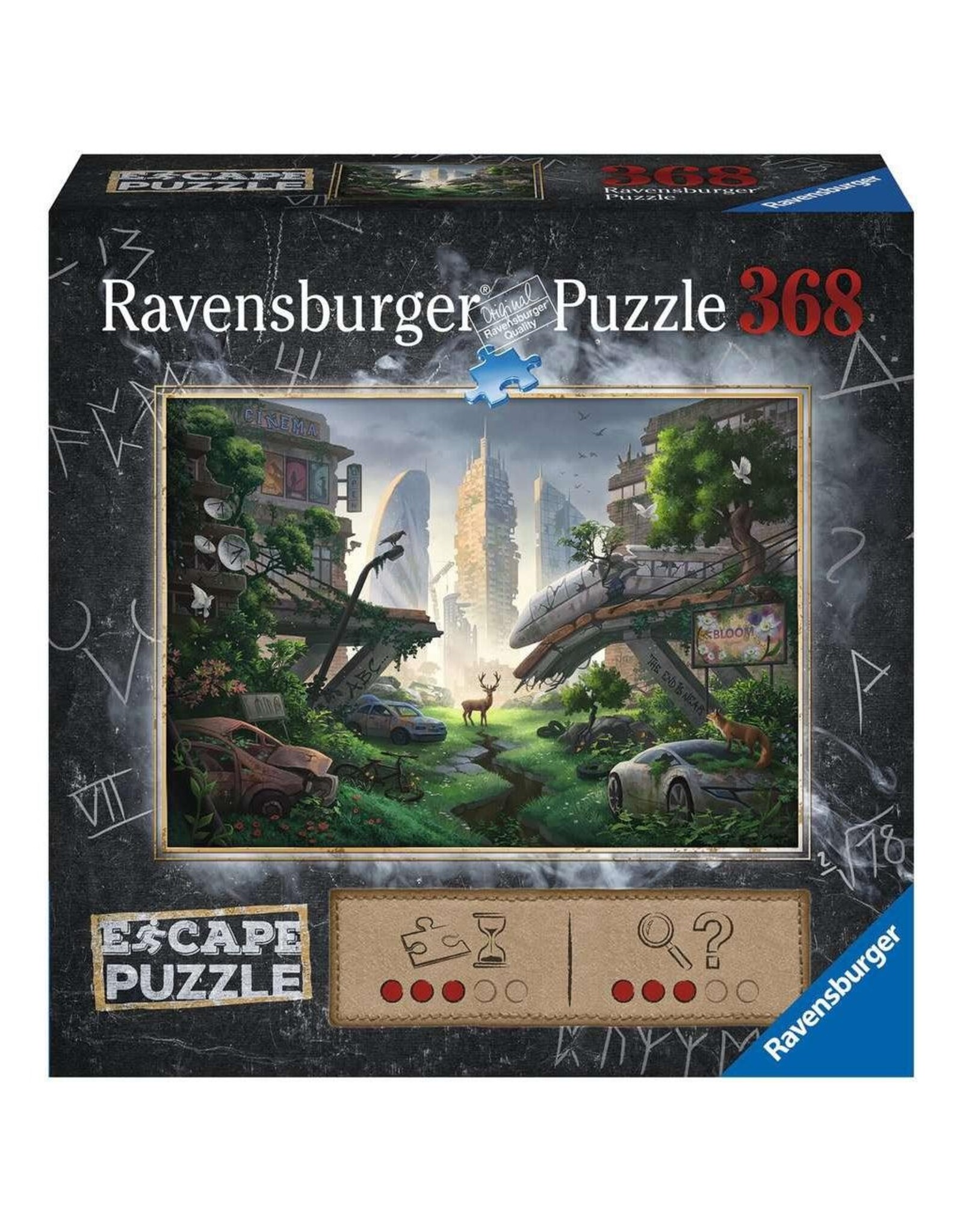 Ravensburger Puzzle: ESCAPE: Desolated City 368pc LTD