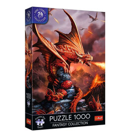 Trefl Puzzle: Anne Stokes Fire Dragon 1000pc