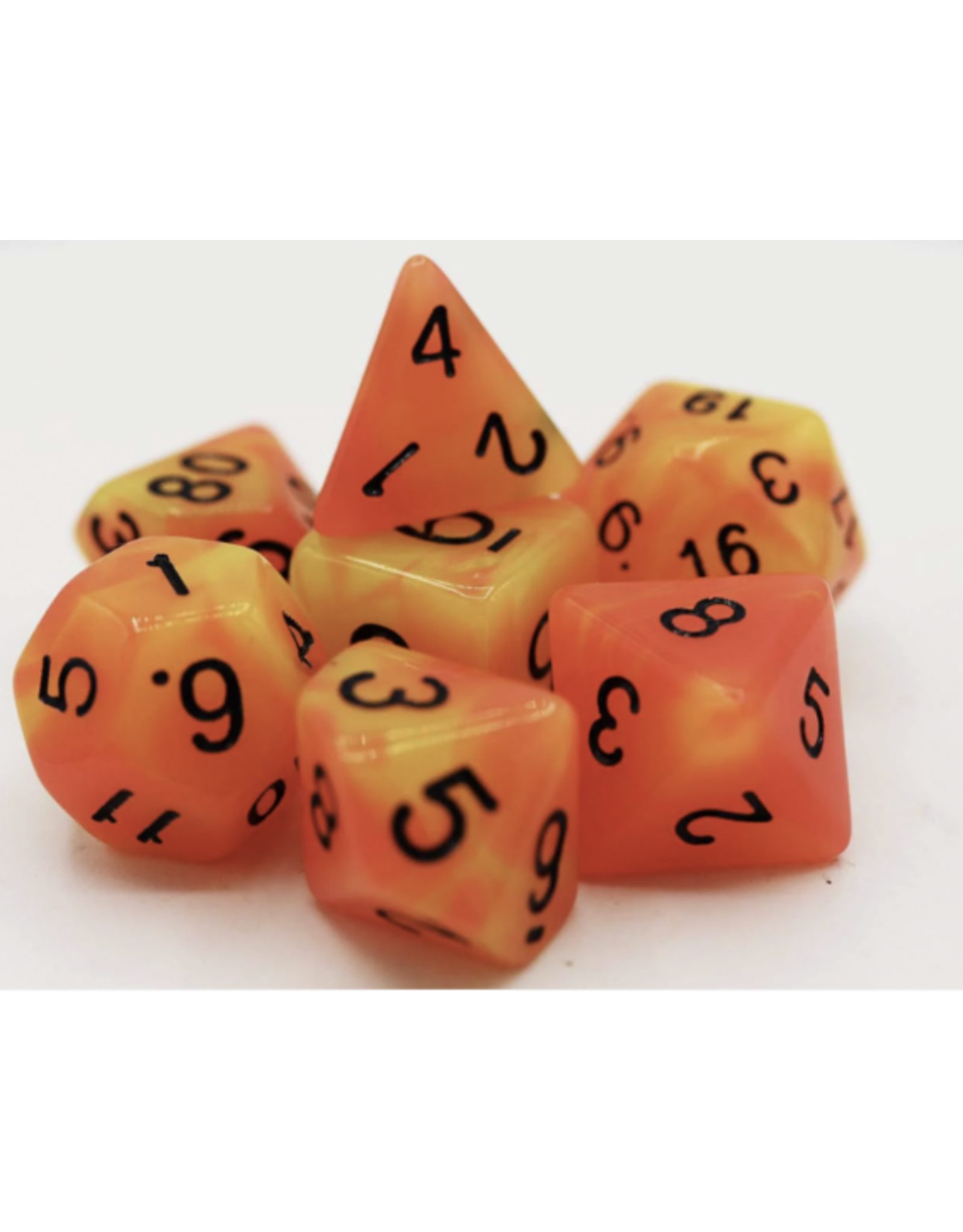 Foam Brain Glow in the Dark Arcturus RPG Dice Set