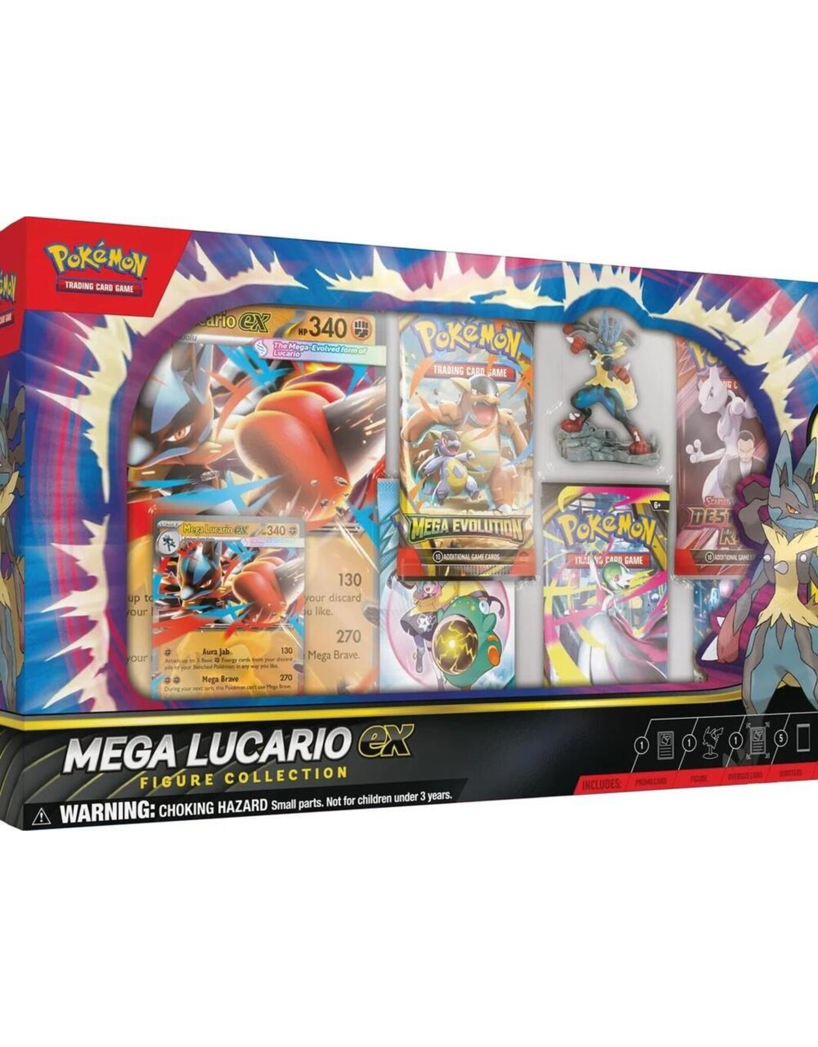 Pokemon Mega Lucario ex Figure Collection