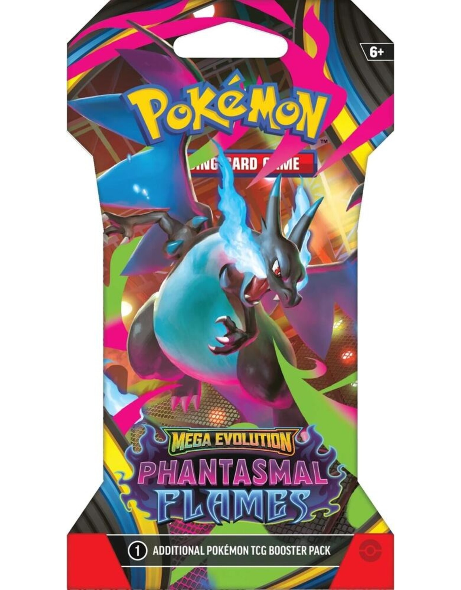 Pokemon Pokémon TCG: Mega Evolution 2: Phantasmal Flames: Sleeved Booster
