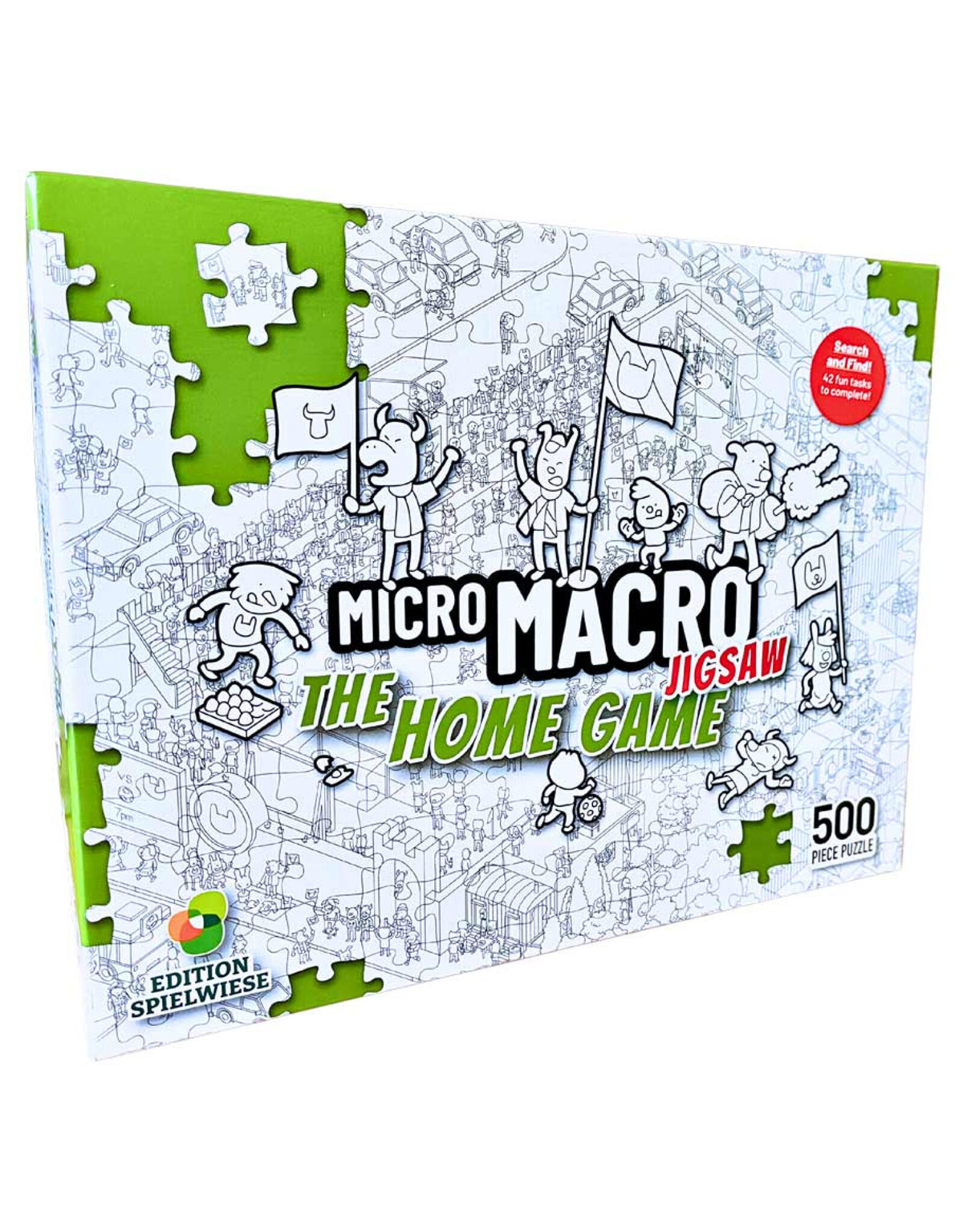 MicroMacro Jigsaw Puzzle: The Home Game