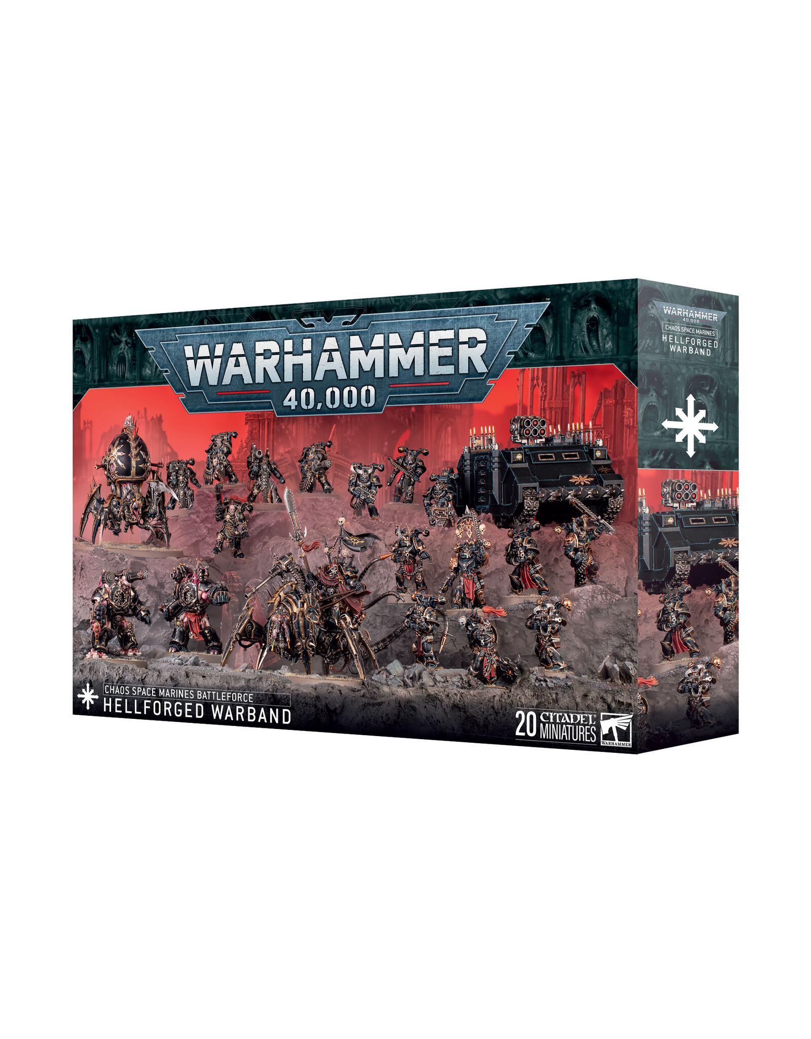 Warhammer 40K Chaos Space Marines: Hellforged Warband