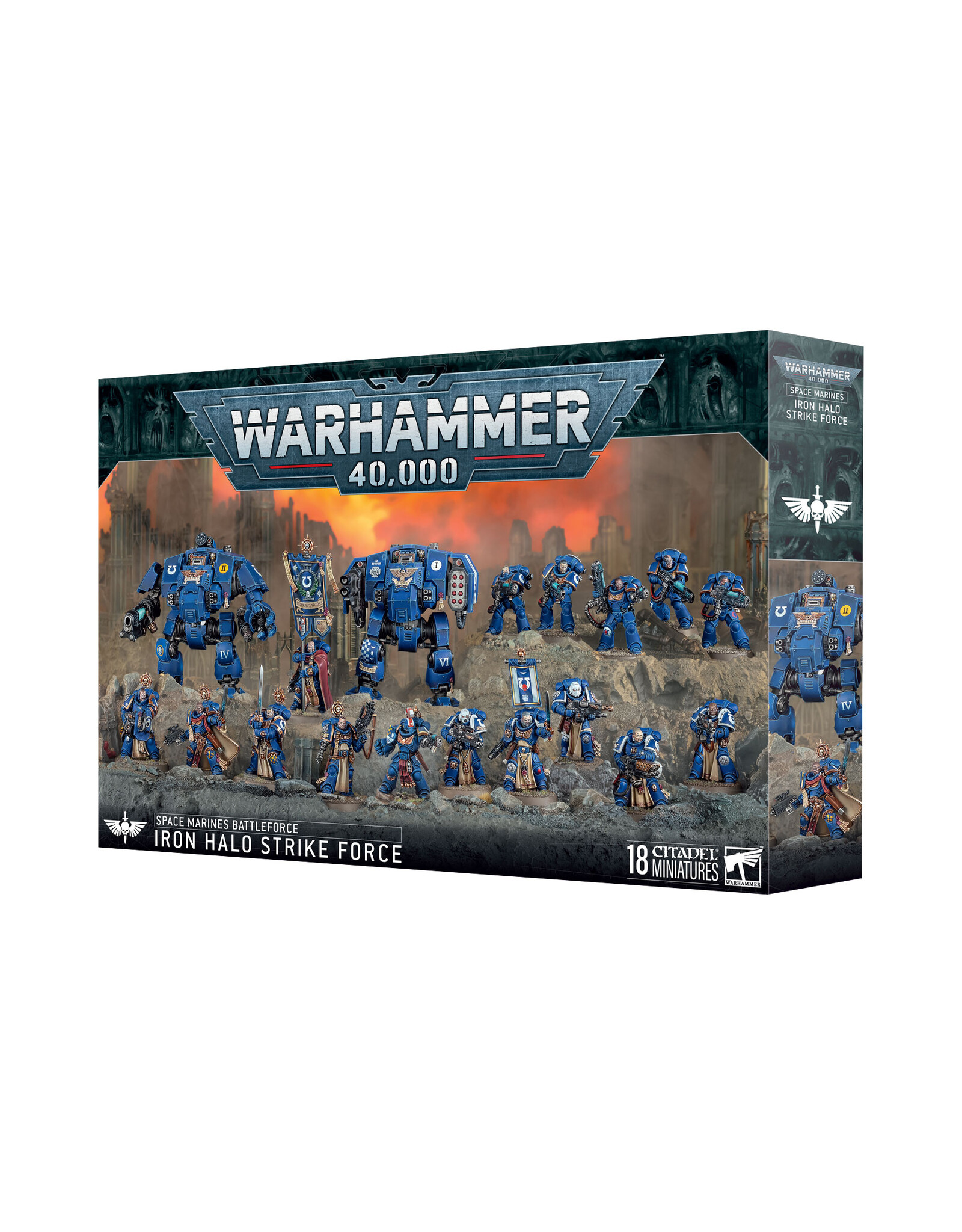 Warhammer 40K Space Marines: Iron Halo Strike Force