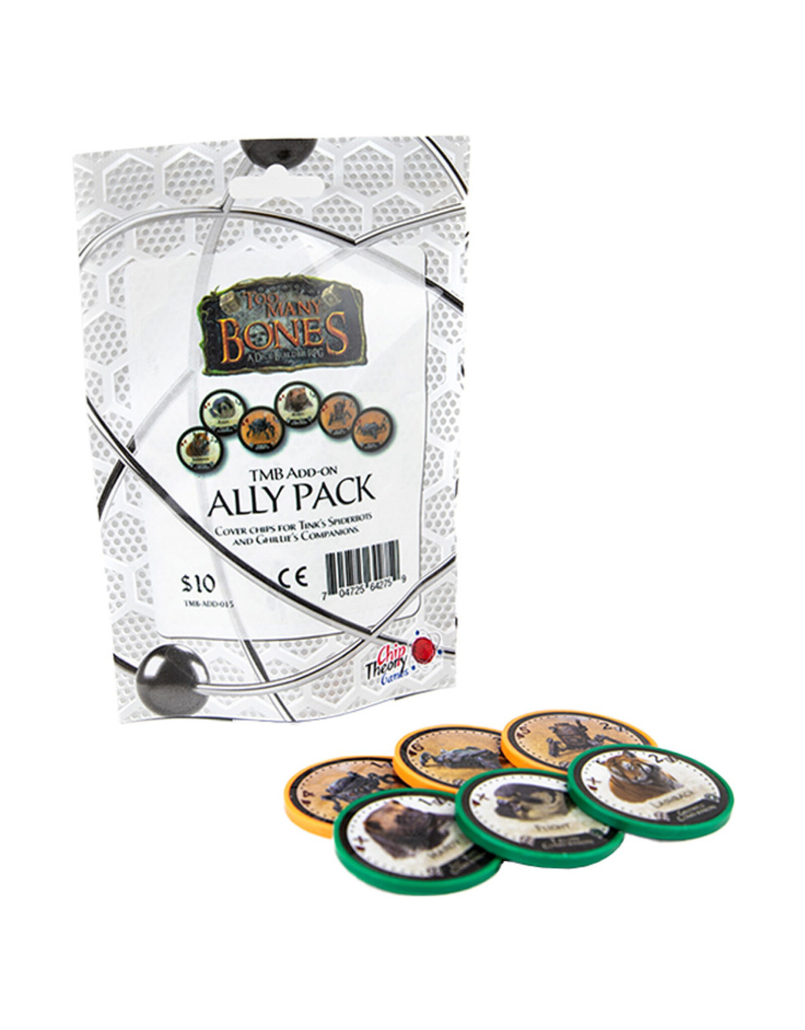 Chip Theory Games Too Many Bones: Ally Pack Expansion