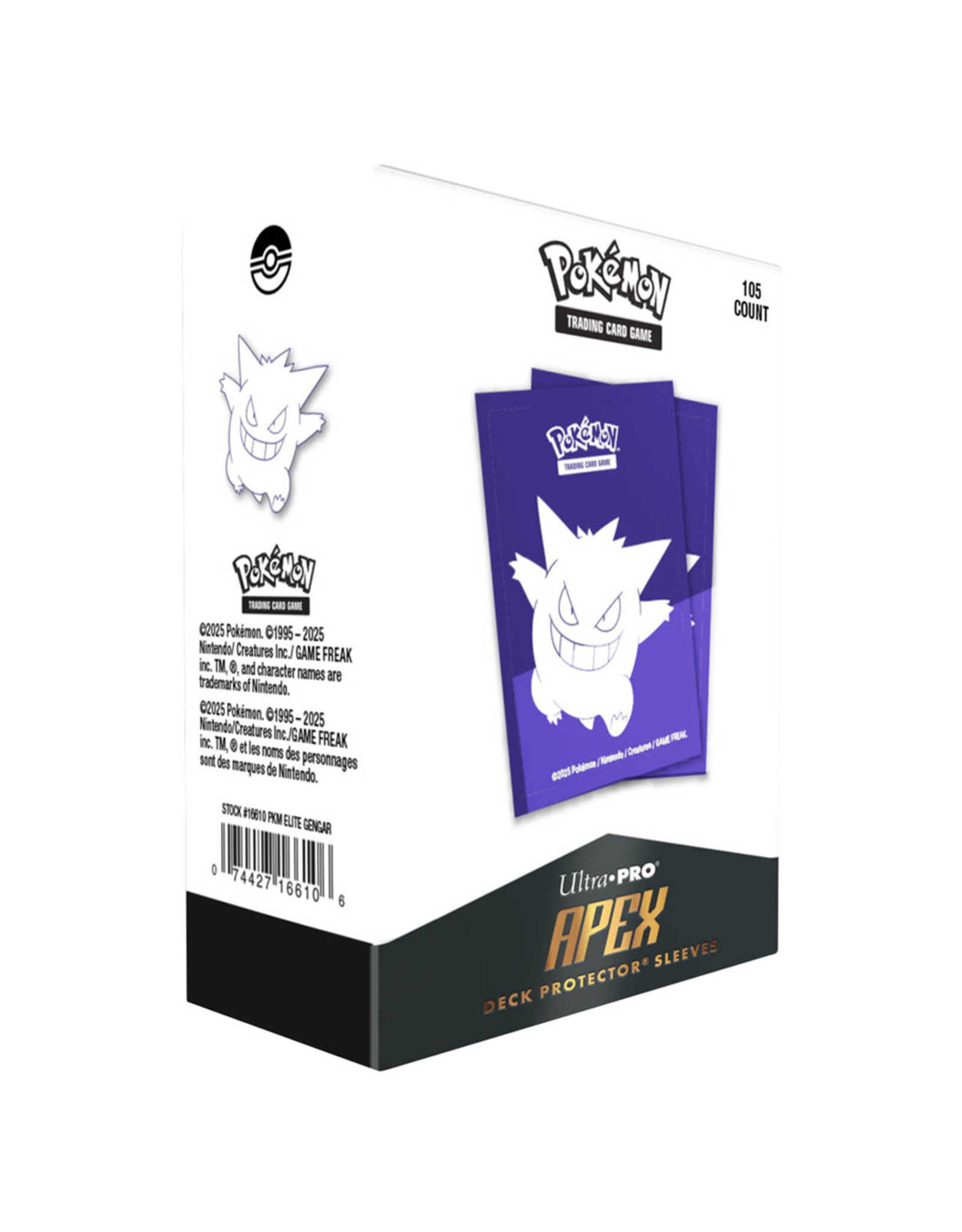 Ultra Pro DP: Apex: PKM: Elite: Gengar (105)