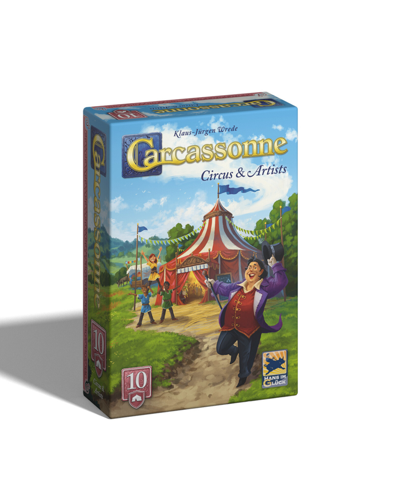 Z-Man Games Carcassonne: Circus & Artists Expansion 10