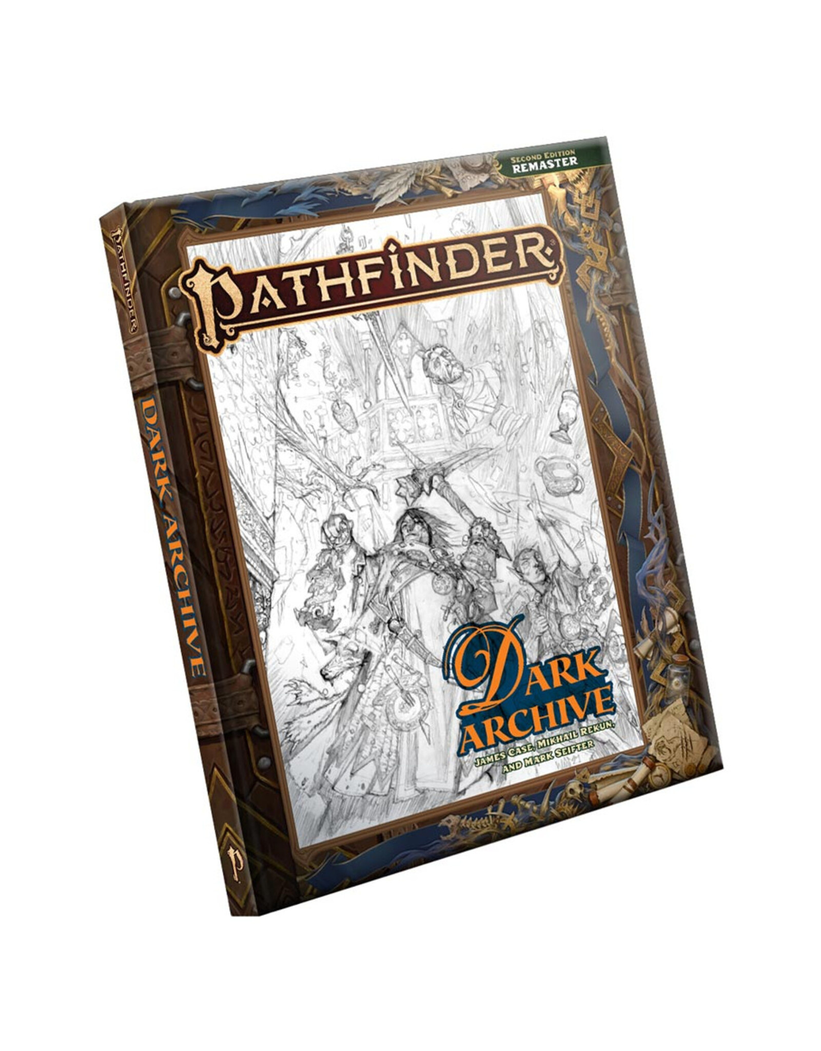 Paizo Publishing Pathfinder 2E: Dark Archive Remastered Sketch Cover (Pre Order)