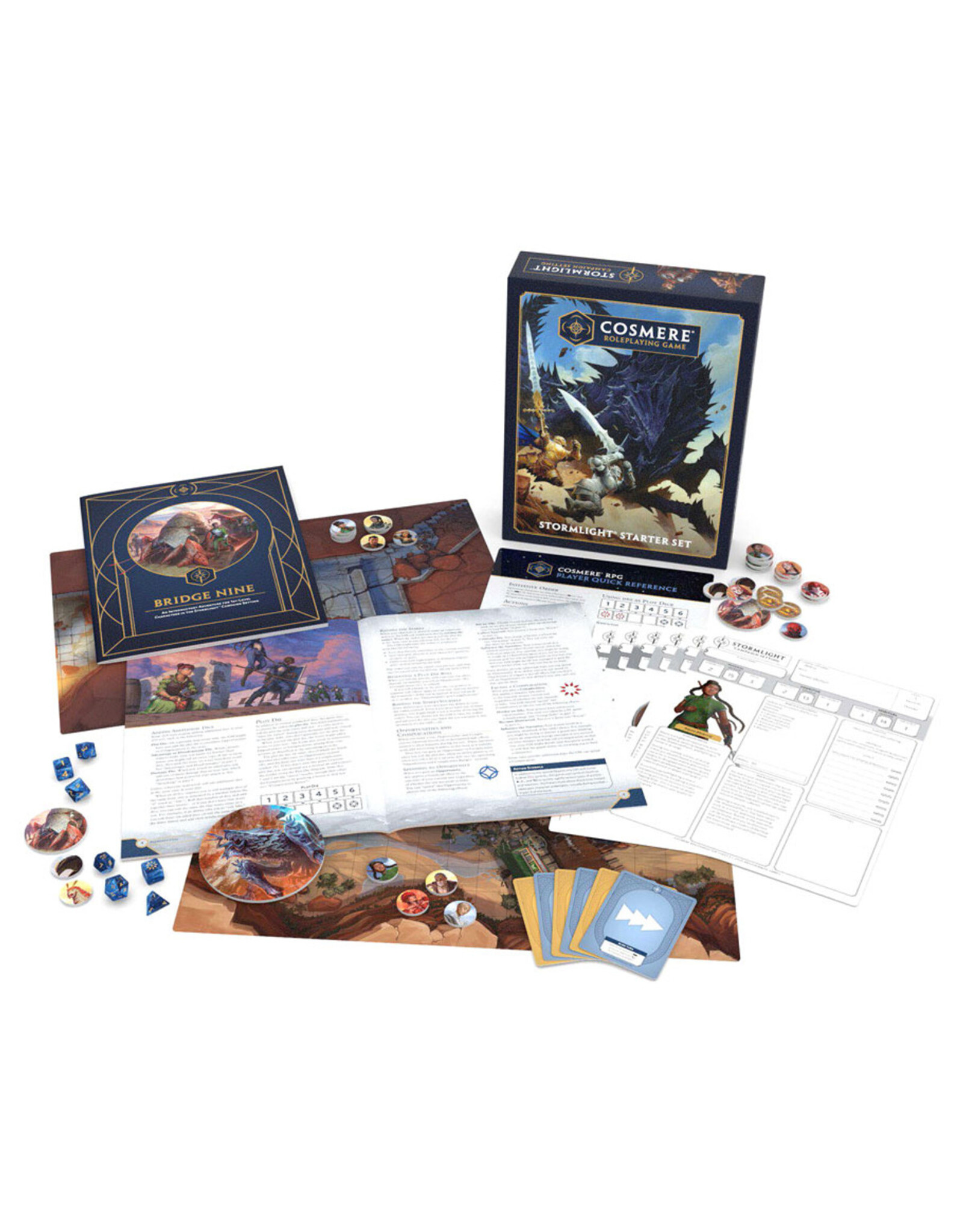 Brotherwise Games Cosmere RPG: Stormlight Starter Set