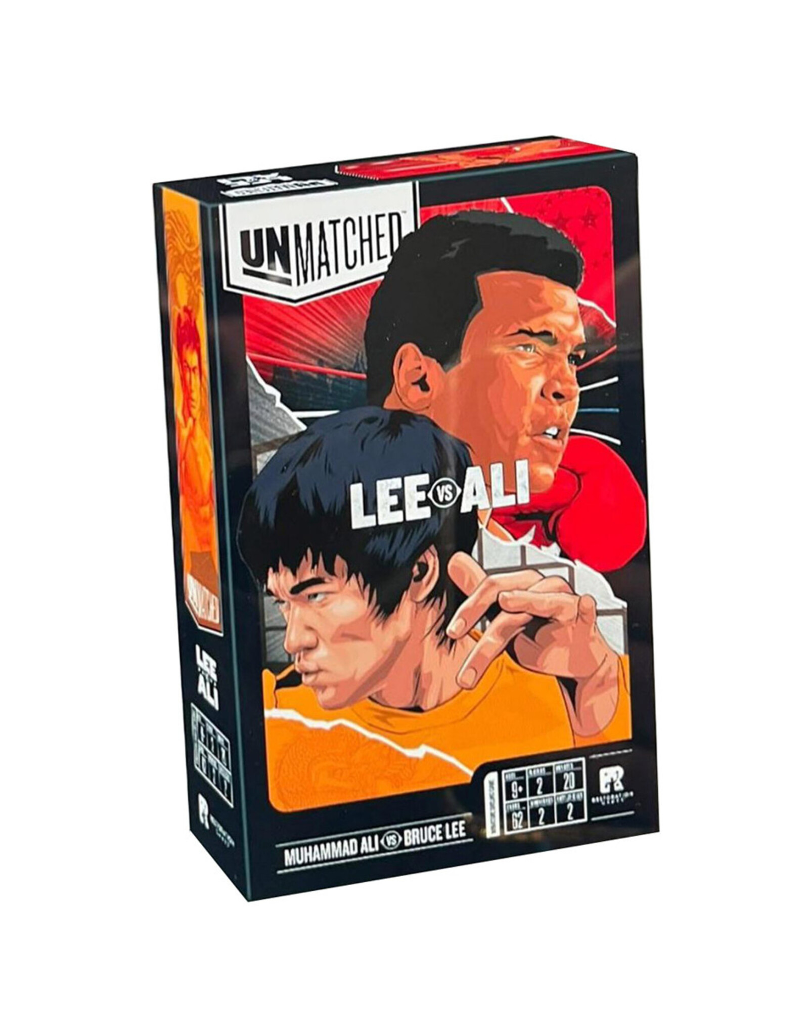 Restoration Games Unmatched: Muhammad Ali vs. Bruce Lee