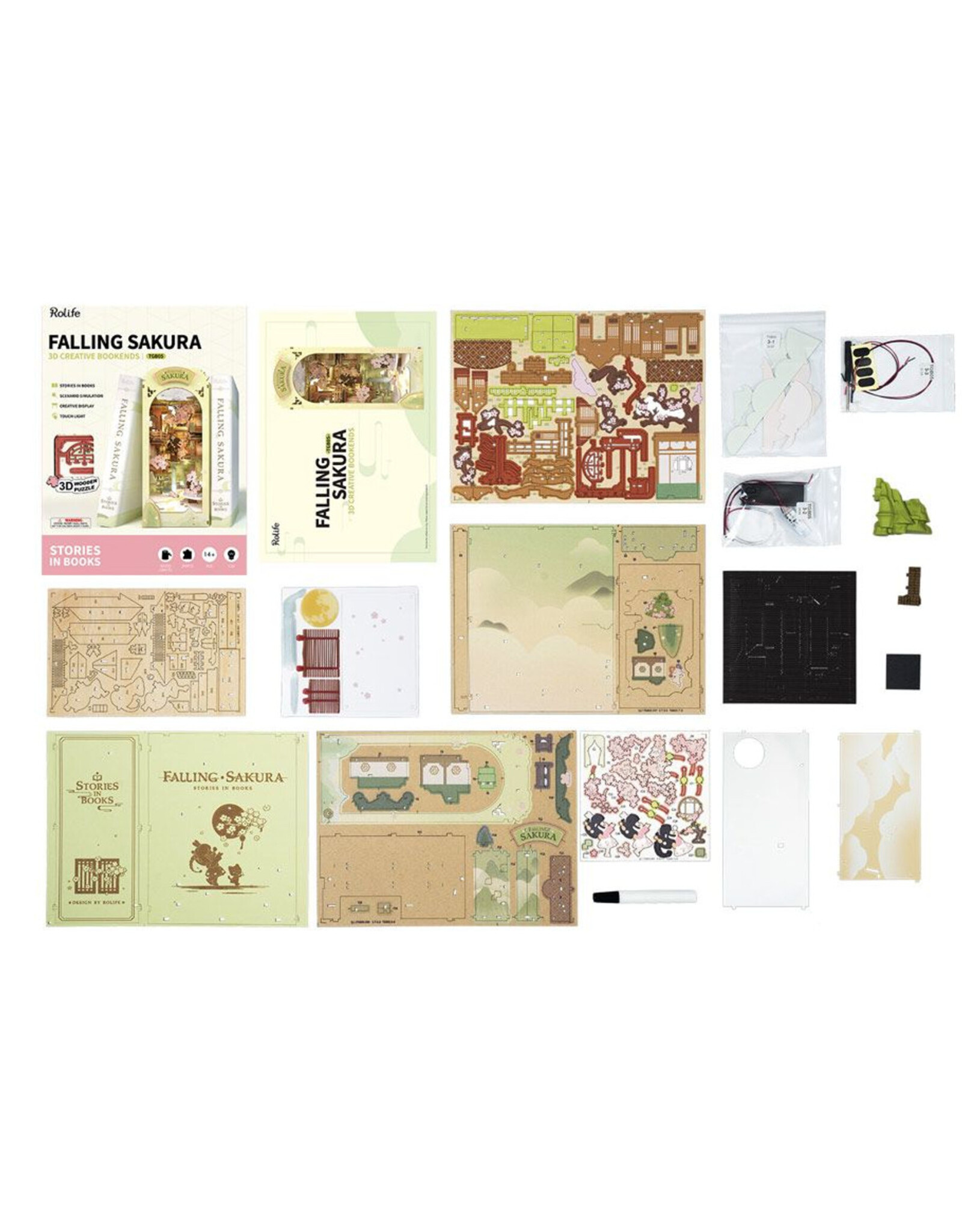 Falling Sakura Book Nook