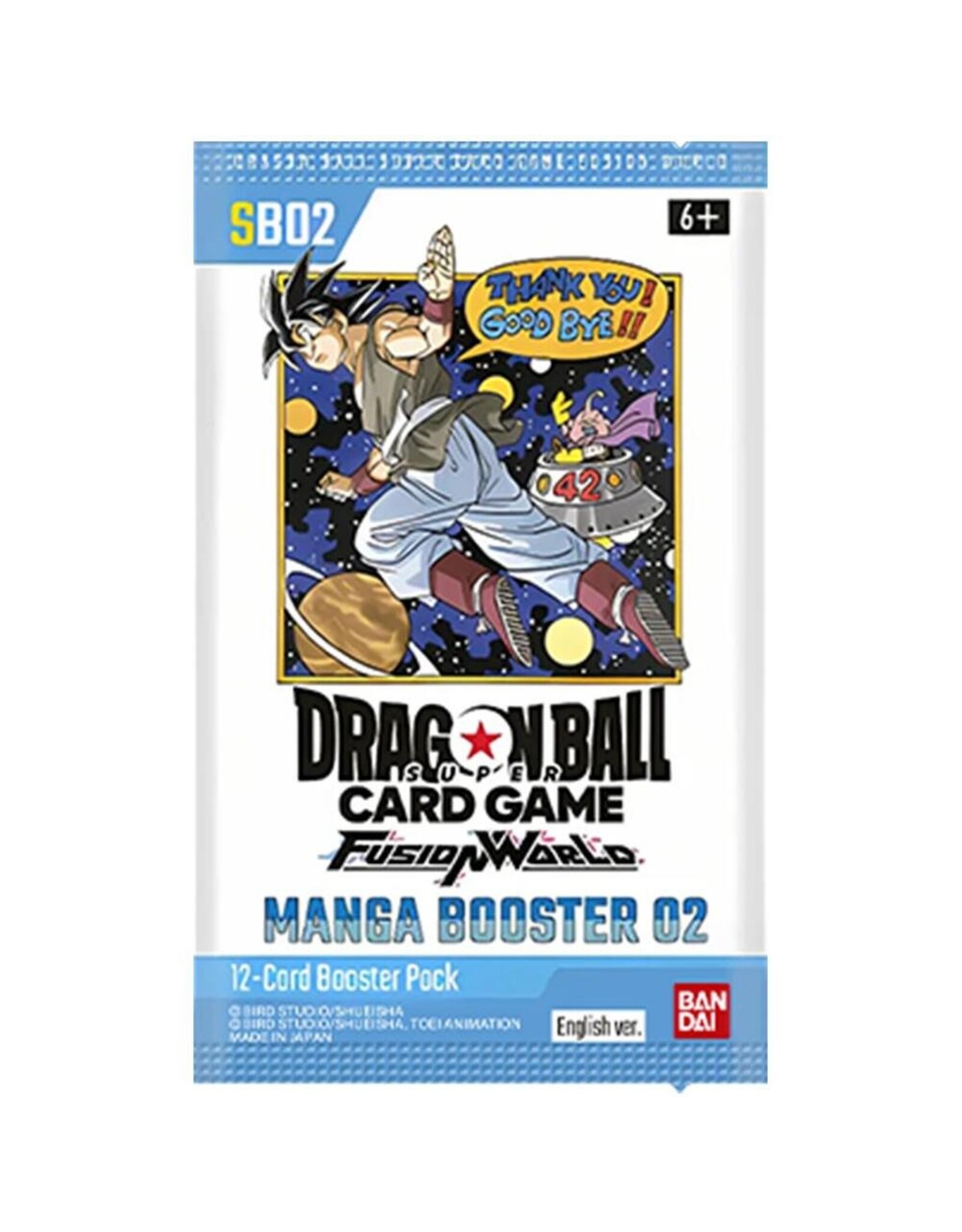 Bandai Dragon Ball Super Fusion World TCG: Manga Booster 02 Pack