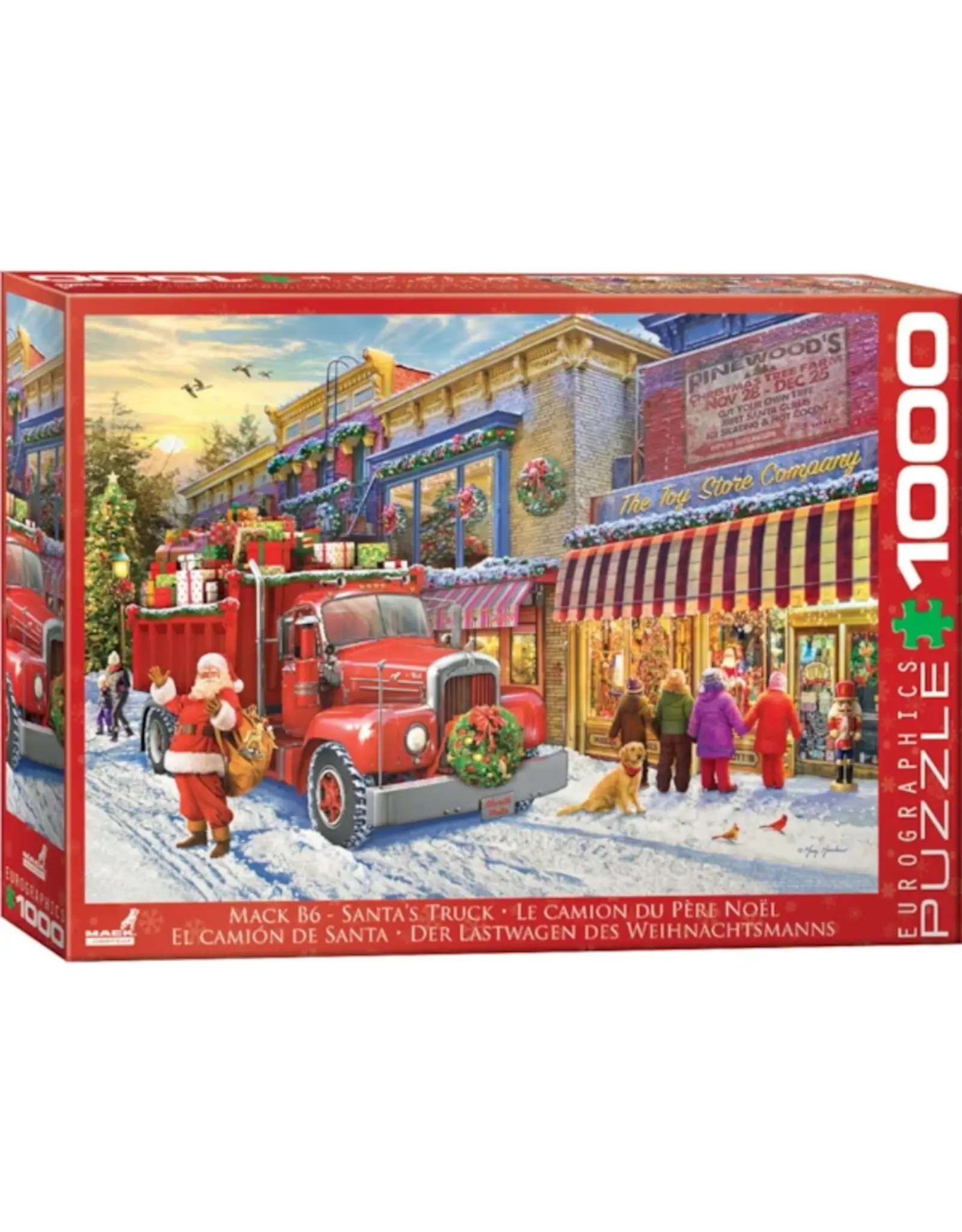 Eurographics Puzzle: Mack B6 - Santa's Truck