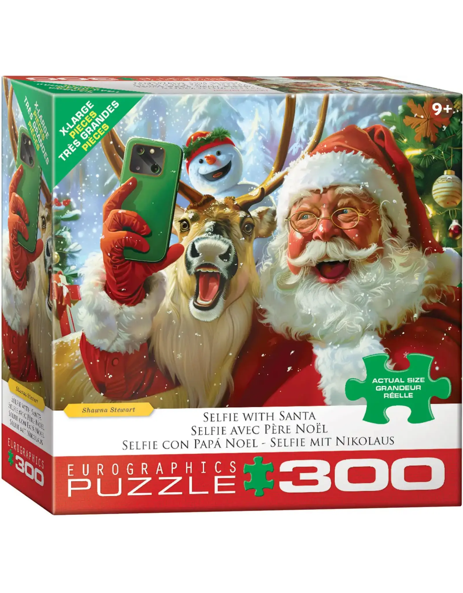 Eurographics Puzzle: Selfie with Santa