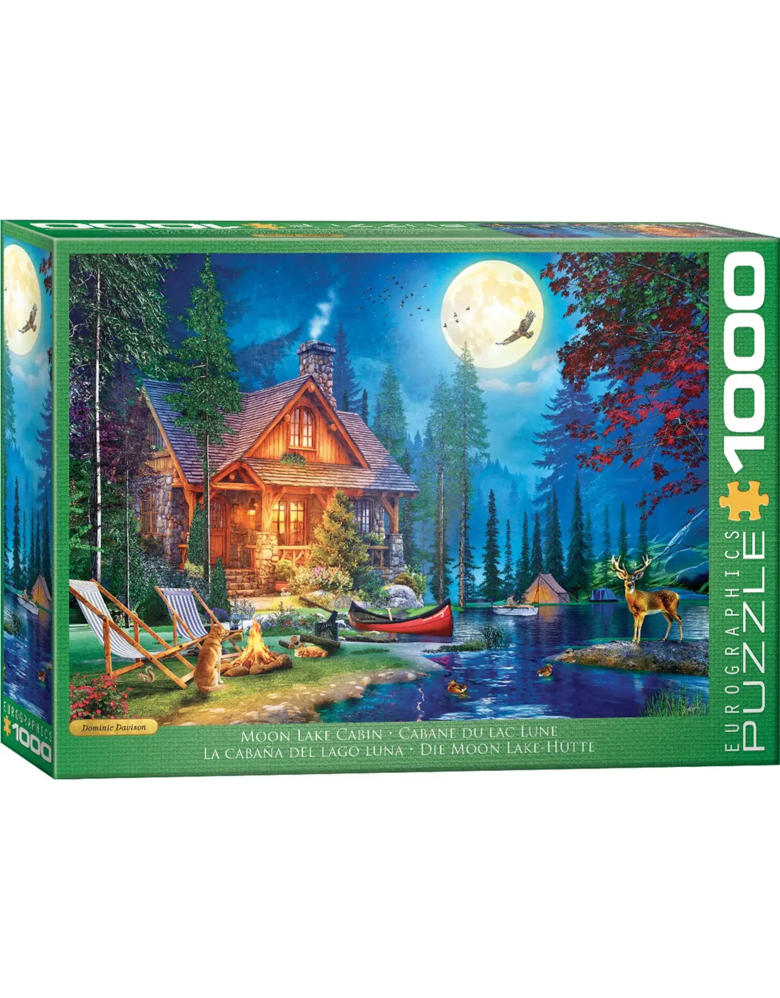 Eurographics Puzzle: Moon Lake Cabin