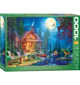 Eurographics Puzzle: Moon Lake Cabin 1000 pc