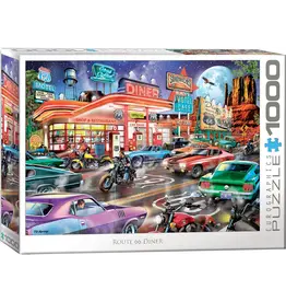 Eurographics Puzzle: Route 66 Diner 1000 pc