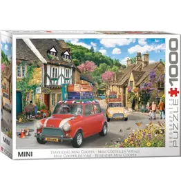 Eurographics Puzzle: Traveling Mini Cooper 1000 pc