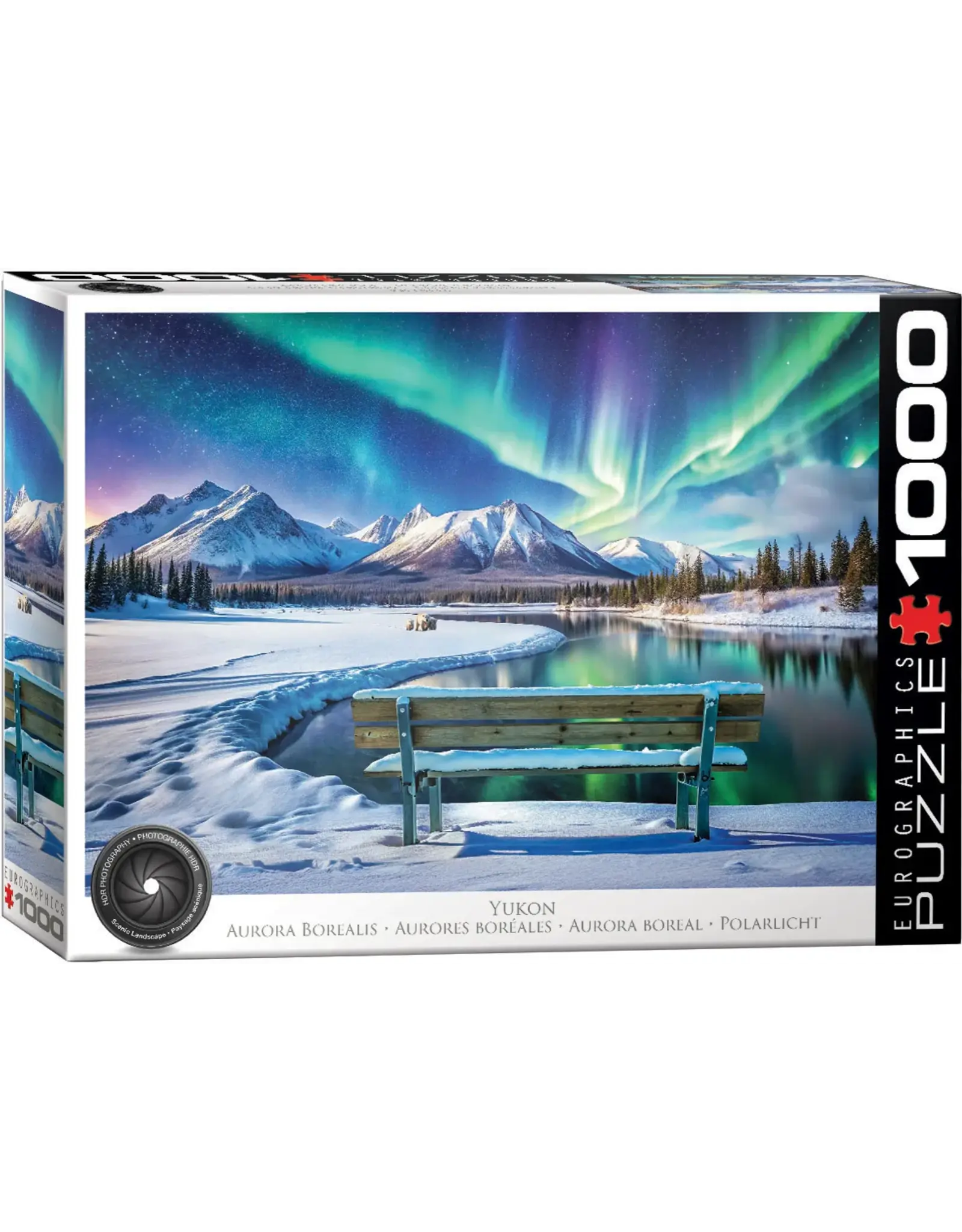 Eurographics Puzzle: Yukon Aurora Borealis