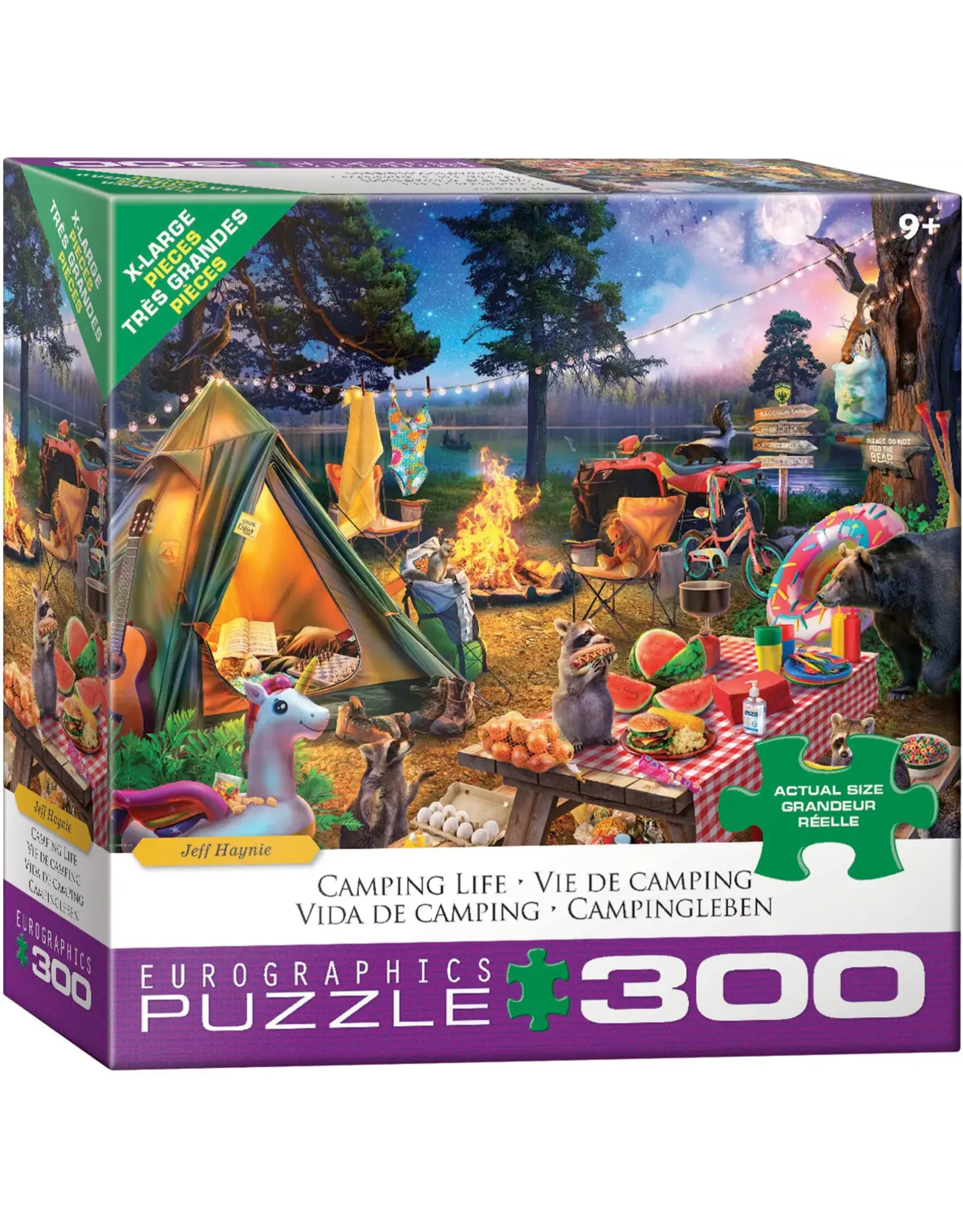 Eurographics Puzzle: Camping Life