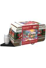 Eurographics Puzzle: Christmas Camping Trailer Tin