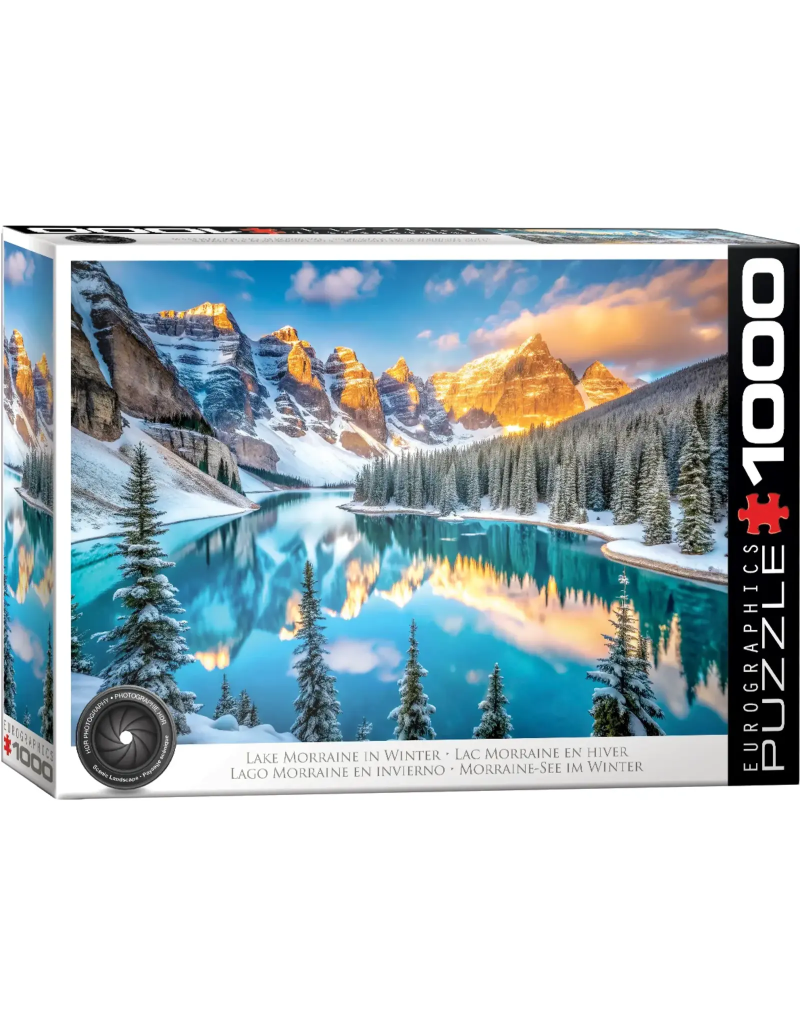 Eurographics Puzzle: Lake Morraine in Winter