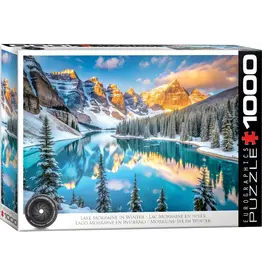 Eurographics Puzzle: Lake Morraine in Winter 1000 pc