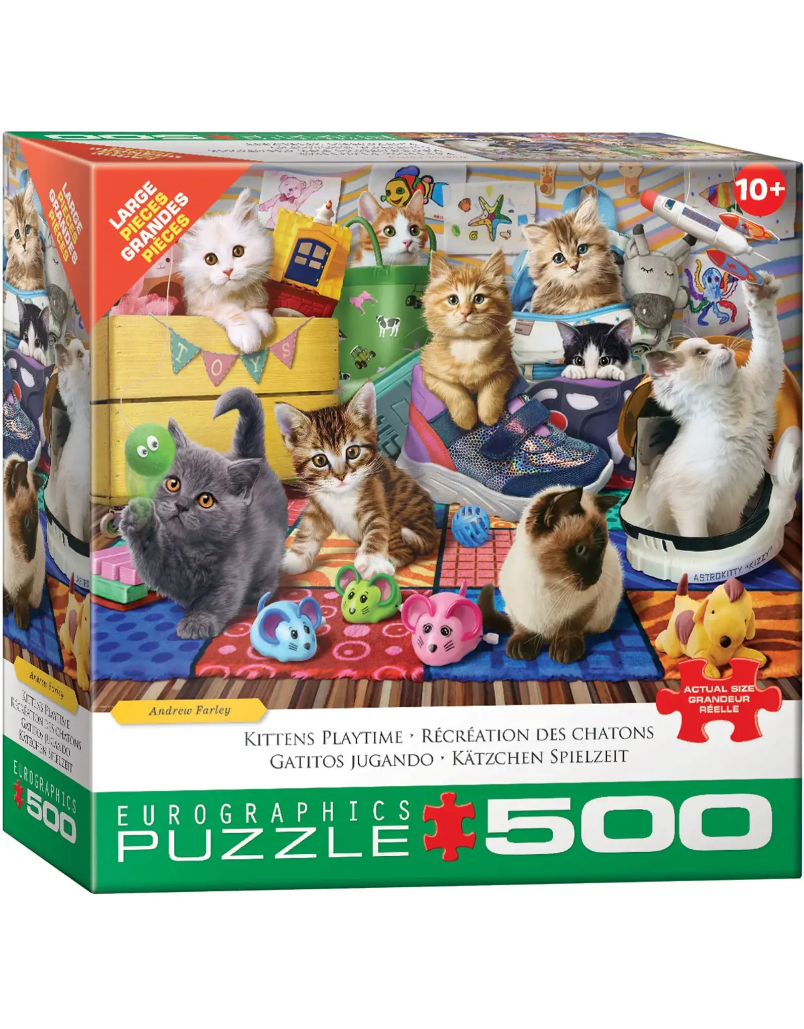 Eurographics Puzzle: Kittens Playtime