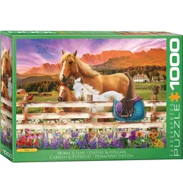 Eurographics Puzzle: Horse & Foal 1000 pc