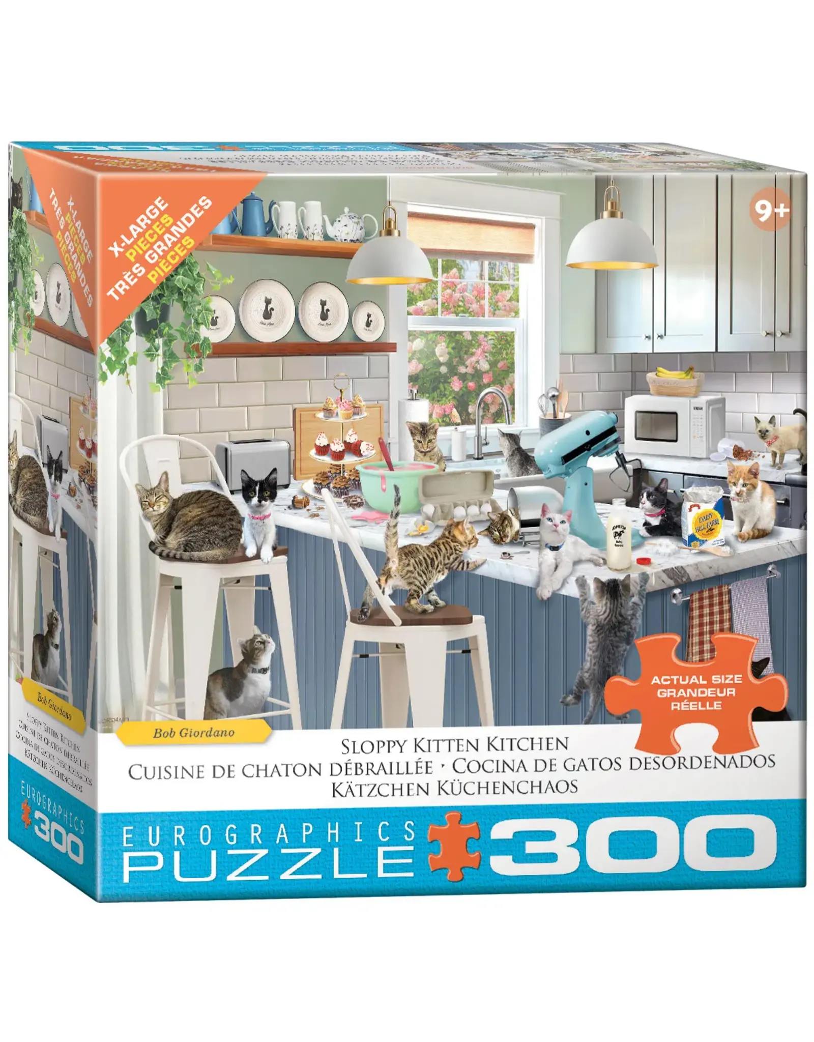 Eurographics Puzzle: Sloppy Kitten Kitchen