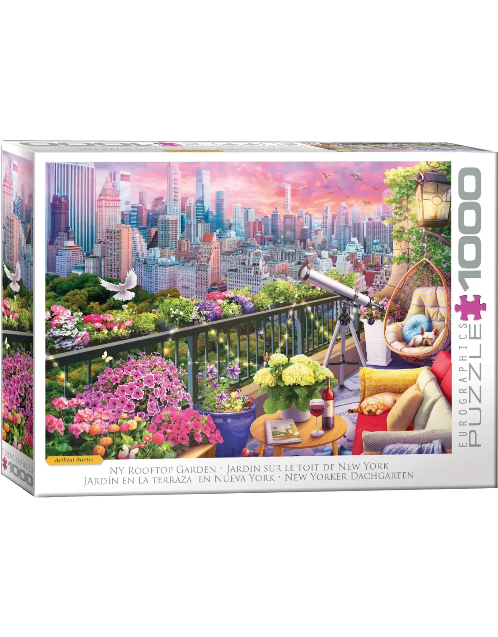 Eurographics Puzzle: NY Rooftop Garden