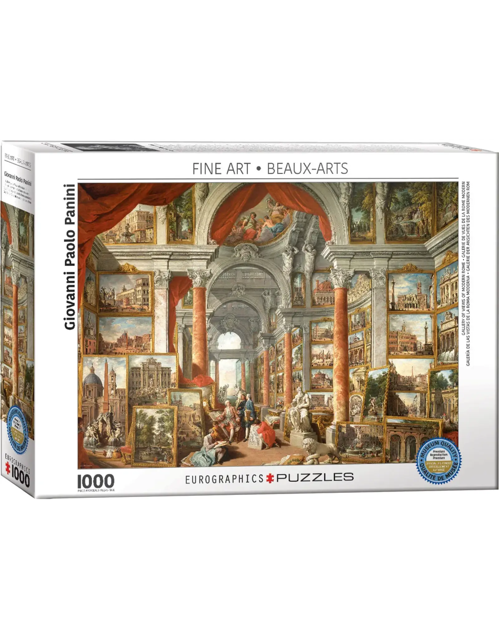 Eurographics Puzzle: Gallery of Views of Modern Rome