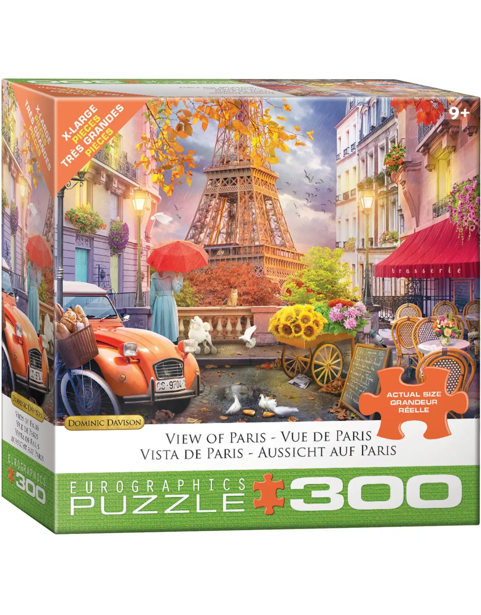 Eurographics Puzzle: View of Paris