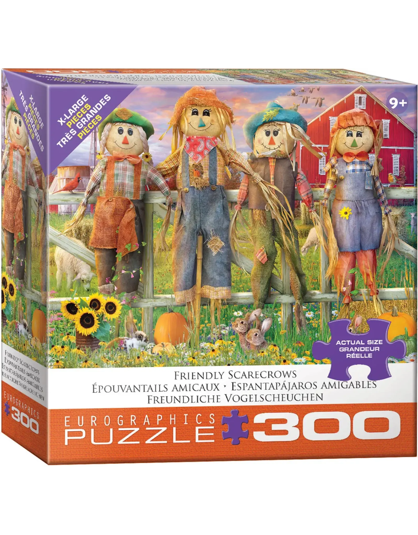 Eurographics Puzzle: Friendly Scarecrows