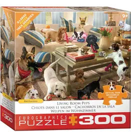 Eurographics Puzzle: Living Room Pups 300 pc
