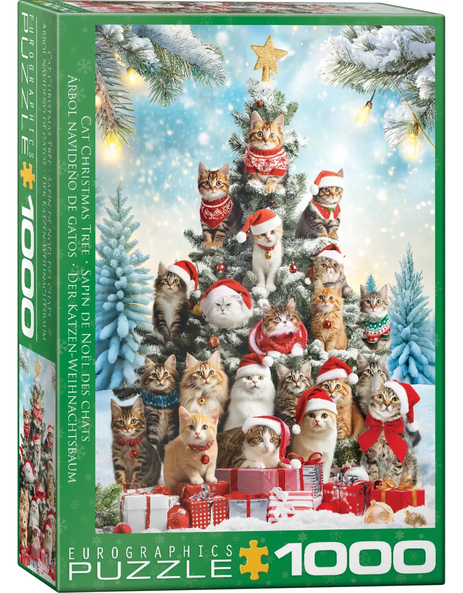 Eurographics Puzzle: Christmas Tree Cats