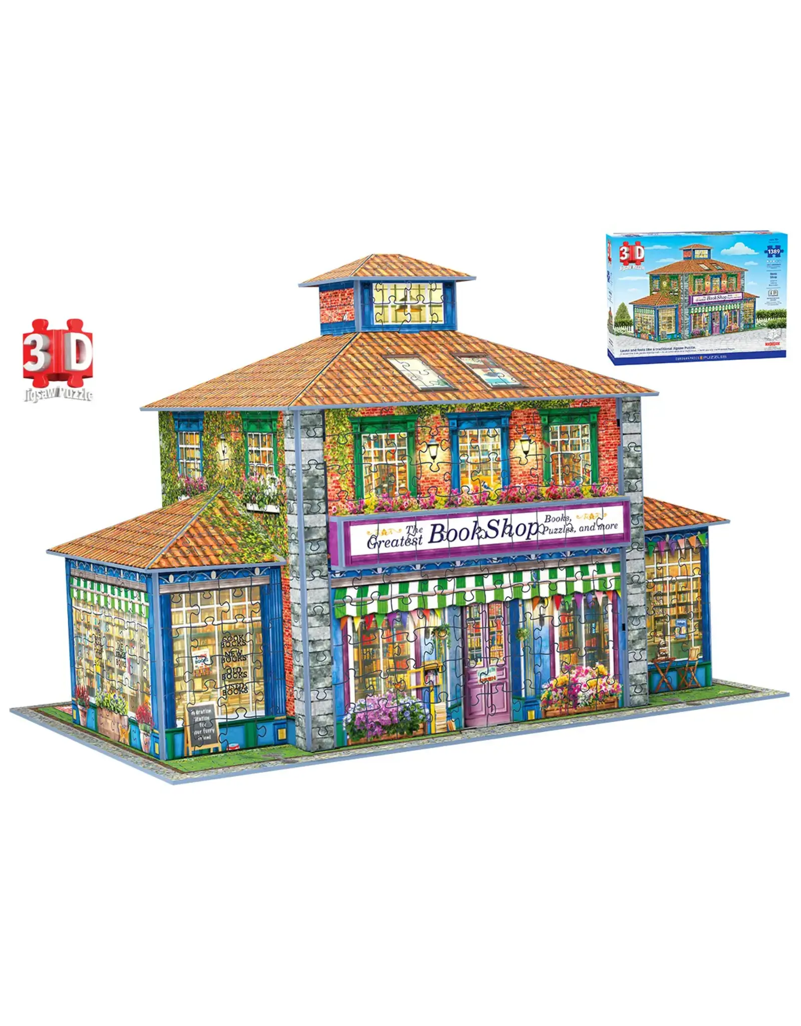 Eurographics Puzzle: Book Shop (3D)