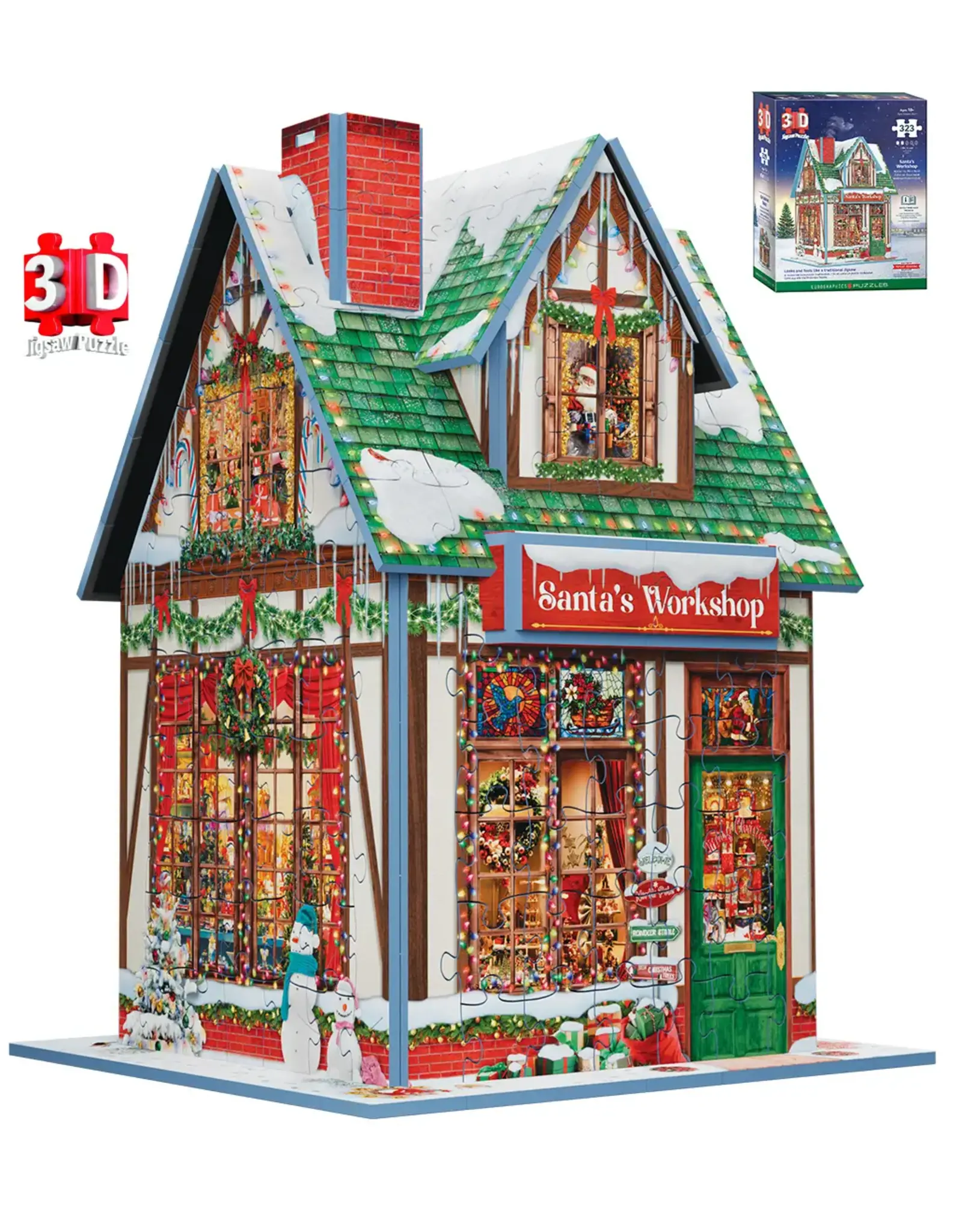 Eurographics Puzzle: Santa's Workshop (3D)