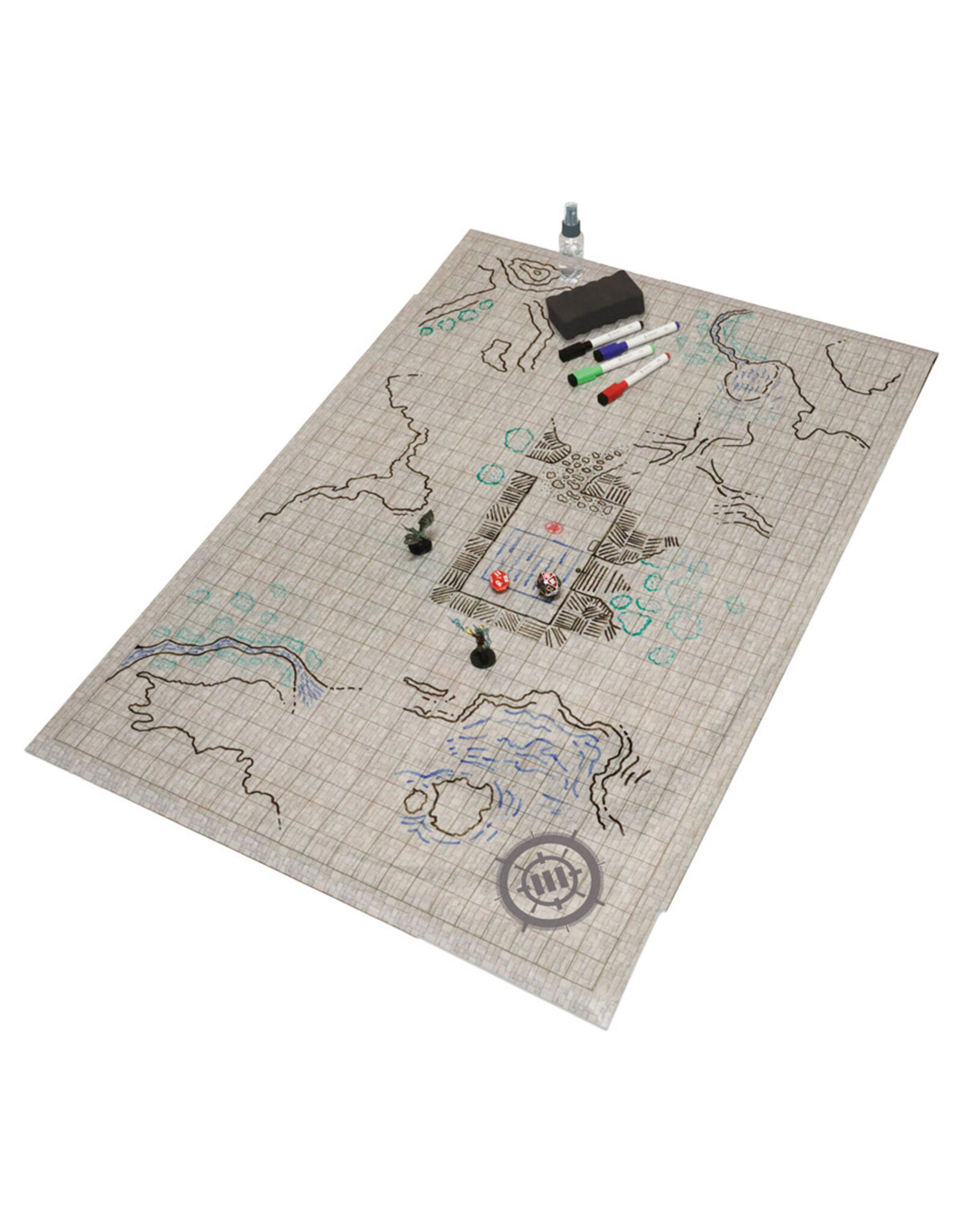 Enhance: Grid Mat: Stone