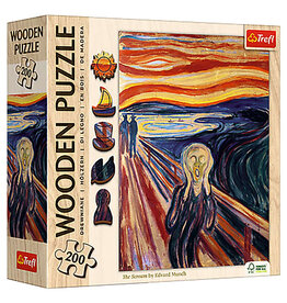 Trefl Puzzle: The Scream by Edvard Munch 200 Piece Wood