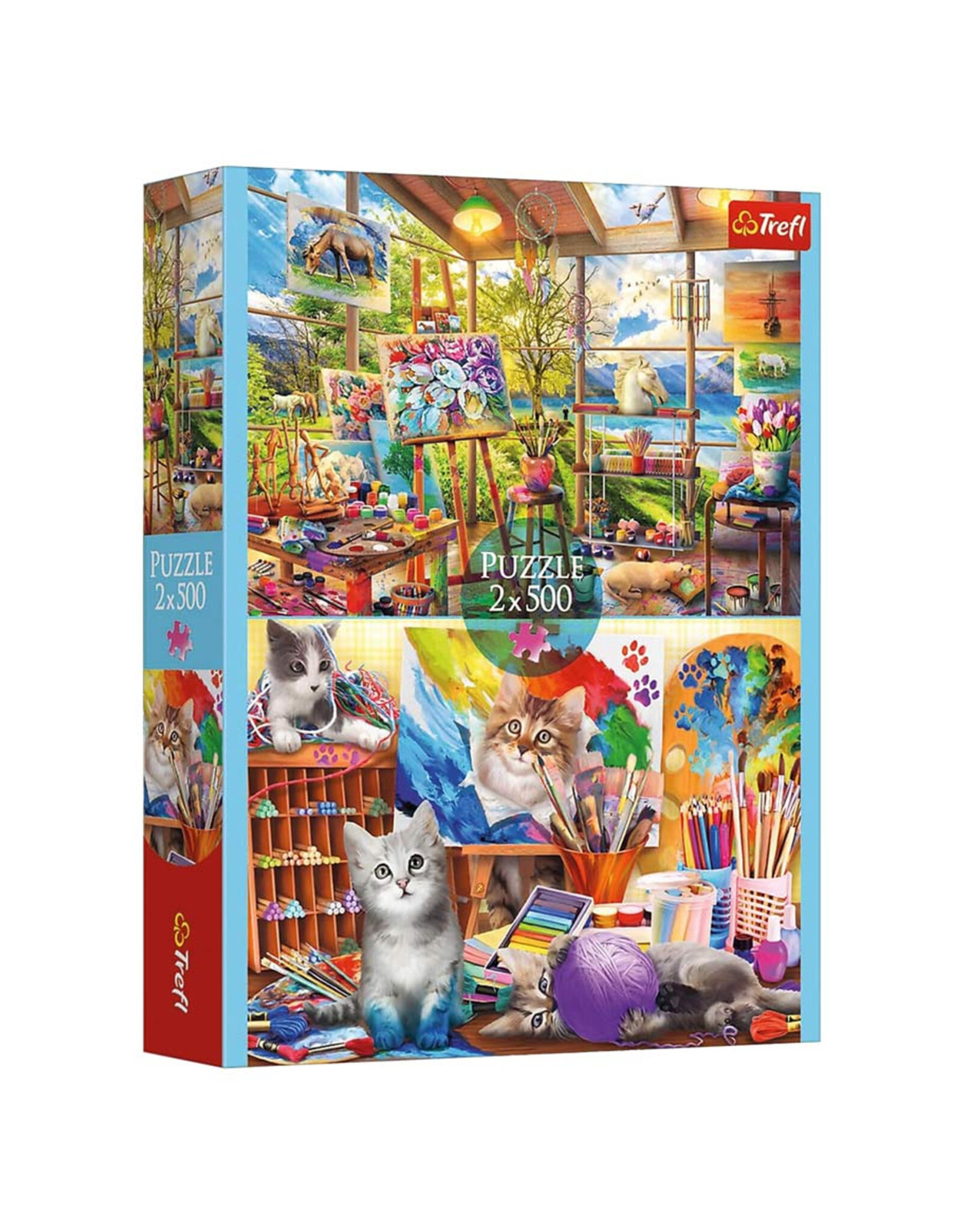 Trefl Puzzle: The Art of Painting 2x500 Piece