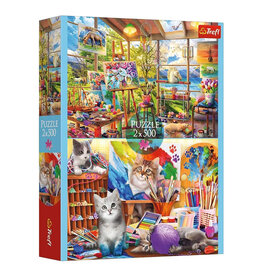 Trefl Puzzle: The Art of Painting 2x500 Piece