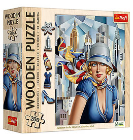 Trefl Puzzle: Summer in the City by Catherine Abel 200 Piece Wood